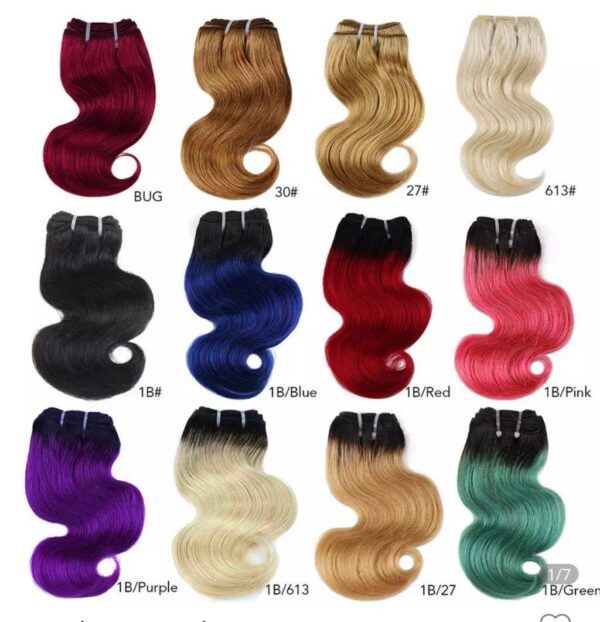 Colored Loose Wave